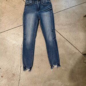 Buckle Women's Distressed Denim Skinny Jeans